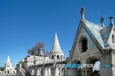 Fishermans Bastion Budapest Stock Photo