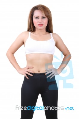 Fitness Woman Stock Photo