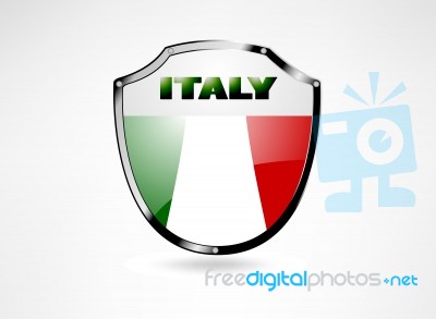 Flag Italy Stock Image