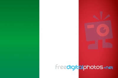 Flag Italy Stock Image