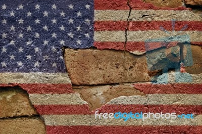  Flag Of America Stock Photo