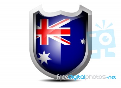 Flag Of Australia Stock Image