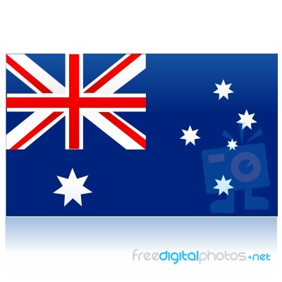 Flag Of Australia Stock Image