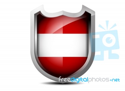 Flag Of Austria Stock Image