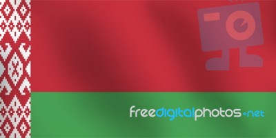 Flag Of Belarus -  Illustration Stock Image