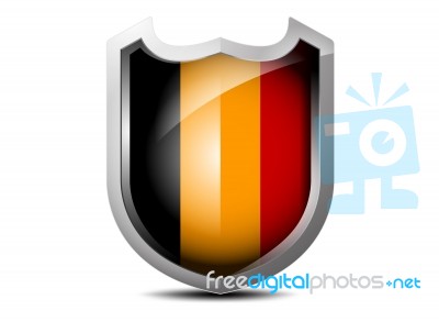 Flag Of Belgium Stock Image