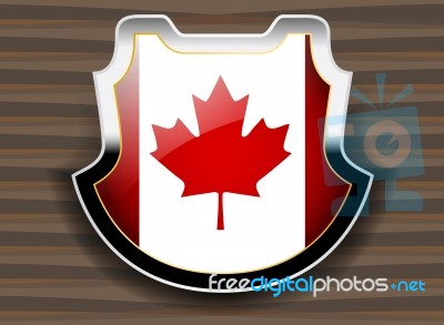 Flag Of Canada Stock Image