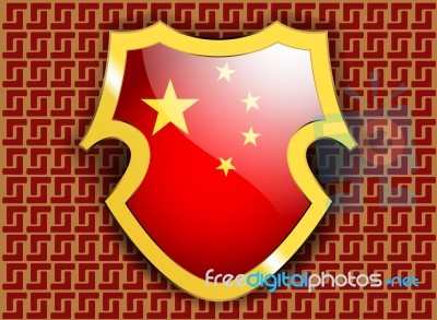 Flag Of China Stock Image