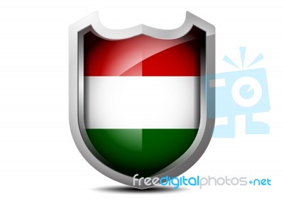 Flag Of Hungary Stock Image