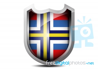 Flag Of Scandinavia Stock Image