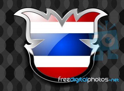 Flag Of Thailand Stock Image