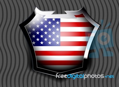 Flag Of Usa Stock Image