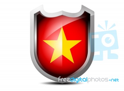 Flag Of Vietnam Stock Image