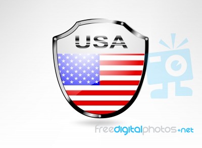 Flag Usa Stock Image