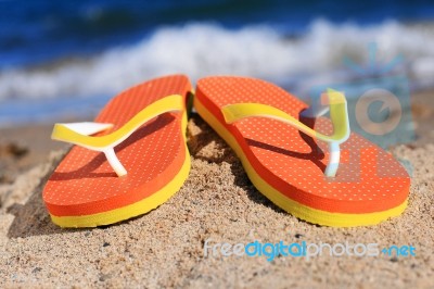 Flip-flops Stock Photo