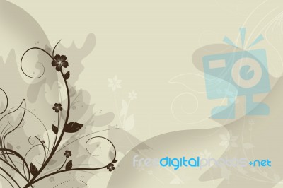 Floral  Background Stock Image