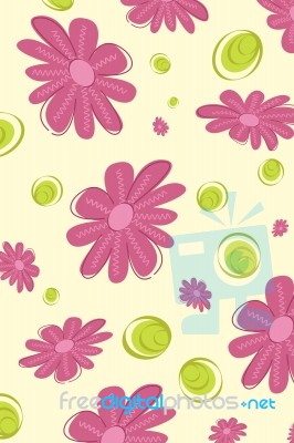 Floral Background Stock Image