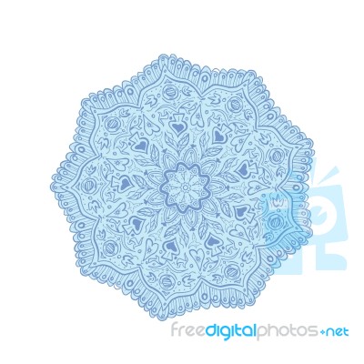 Flower Mandala Stock Image