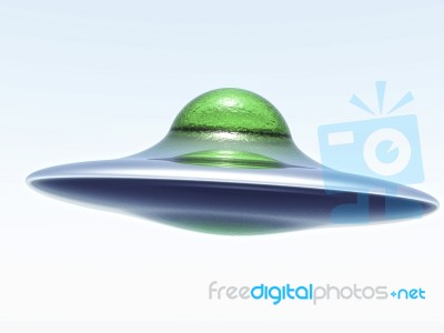 Flying Saucer Stock Image