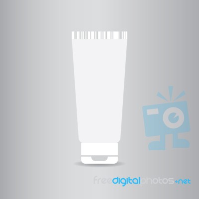 Foam Tube Flat Icon   Illustration Stock Image