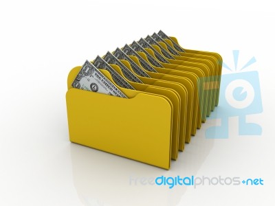 Folder Concept Stock Image