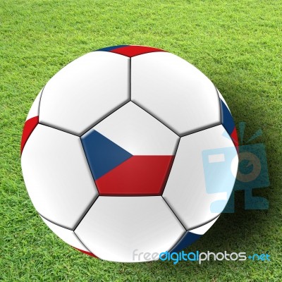 Football Artwork Stock Image