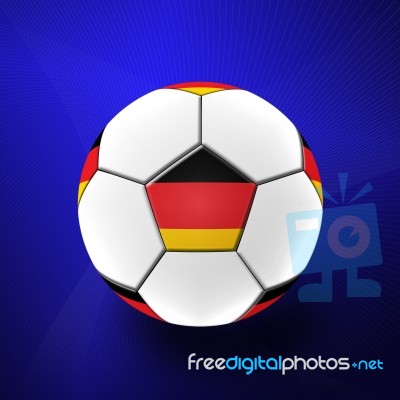 Football Artwork Stock Image