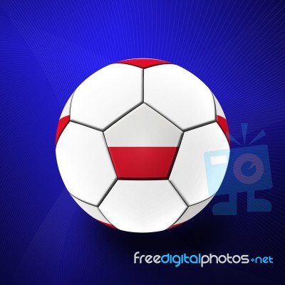 Football Artwork Stock Image