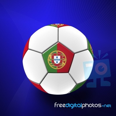 Football Artwork Stock Image