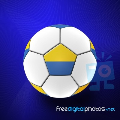 Football Artwork Stock Image