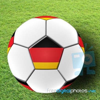 Football Artwork Stock Image