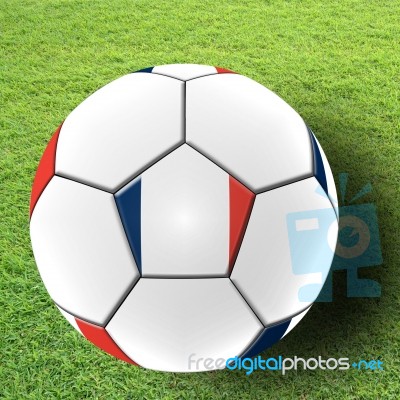 Football Artwork Stock Image