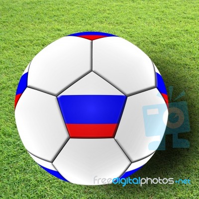 Football Artwork Stock Image