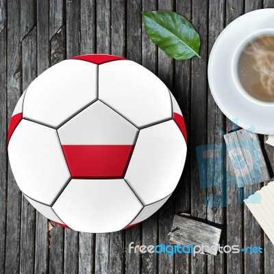 Football Artwork Stock Image