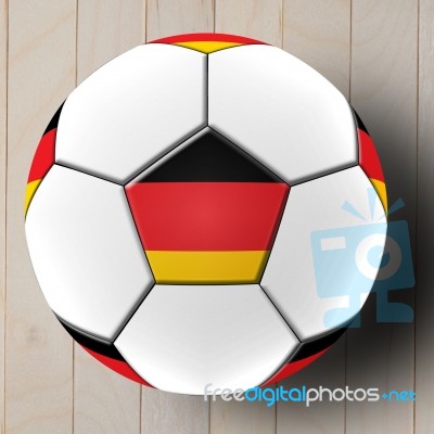 Football Artwork Stock Image