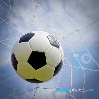 Football Ball Stock Photo