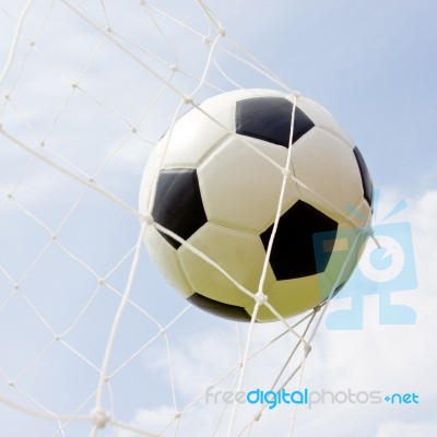 Football Ball Stock Photo