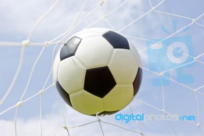 Football Ball Stock Photo