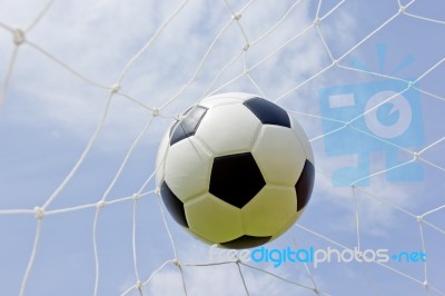 Football Ball Stock Photo