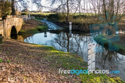 Ford At Kempsey  In Worcestershire Stock Photo