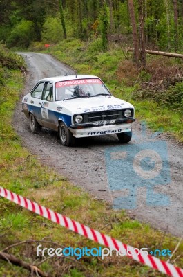 Ford Escort Rally Stock Photo