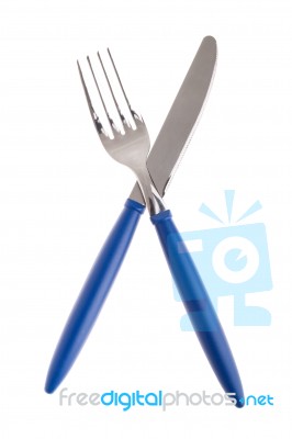 Fork And Knife Stock Photo