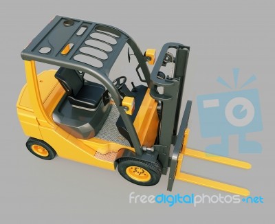 Forklift Truck Stock Image