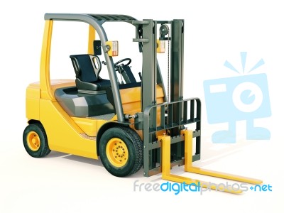 Forklift Truck Stock Image