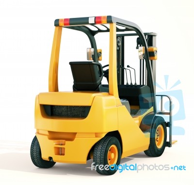 Forklift Truck Stock Image