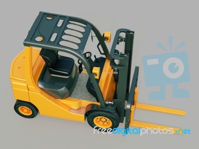 Forklift Truck Stock Image