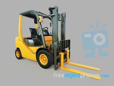 Forklift Truck Stock Image