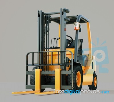 Forklift Truck Stock Image