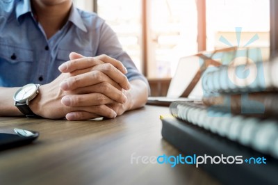 Formally Dressed Business People Planning Work In Office Stock Photo