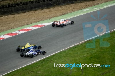 Formula Ford Race March 2014 Stock Photo